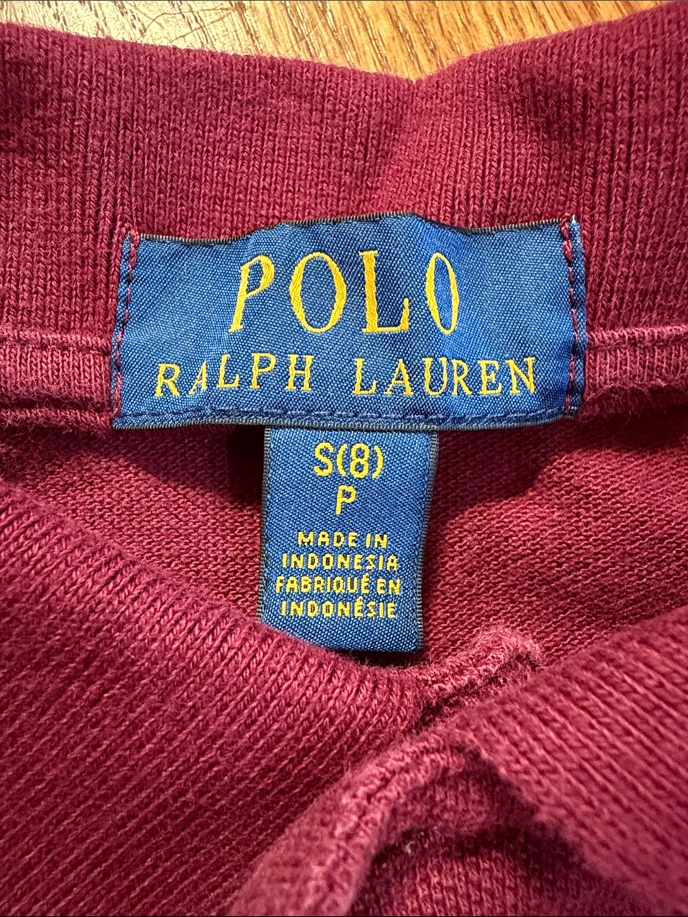 Boy’s Polo Ralph Lauren Polo Shirt. Size Small 8. Excellent Used Condition. - Picture 5 of 9